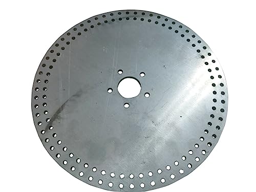 Pelton Turbine Kit, 32-Bucket Pelton Wheel with CNC Aluminum Hub & HDPE Buckets for Micro Hydroelectric Power Generation, Water Turbine Projects & Renewable Energy Systems