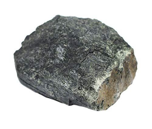 EISCO 6PK Raw Augite, Mineral Specimens - Approx. 1" - Geologist Selected & Hand Processed - Great for Science Classrooms - Class Pack
