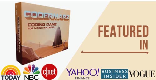 Game for Space and AI Learners! NBC Featured: First Ever Board Game for Boys and Girls Age 6+. Teaches About Mars, AI and Computer Programming Through Fun Astronaut and Neural Adventure!
