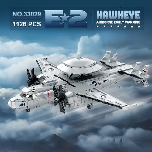 Reobrix E-2 Hawkeye Early Warning Aircraft Building Set 33029, 1126 Pieces - color: E-2