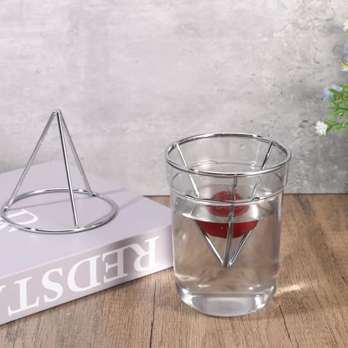 4 Pcs Avocado Seed Starter Rack for Mason Jar of Wide-Mouth - color: Silver