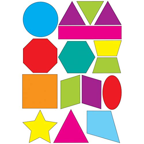 Ashley Productions Shapes Math Die-Cut Magnet, Multi (ASH10065) - size: Large