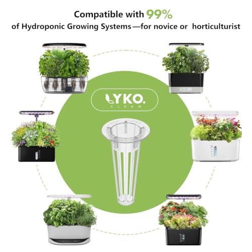 LYKOCLEAN Strawberry Seed Pods kit for AeroGarden, Ahopegarden - Includes Wild Strawberry, Radish, Dwarf Pea, Green Pepper, Ruby Queen Beet, Golden Cherry Tomato, 7 pods, 350+Seeds - color: Fruit, size: 7pods
