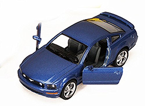 KiNSMART - 2006 Ford Mustang GT 1:38 Scale 5" Die Cast Metal Model Toy Car (Blue) - color: Blue