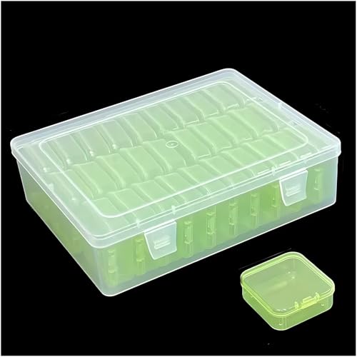 31-Piece Green Inner Box Organizer for Resin Crafts - color: Green