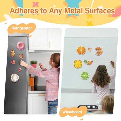 Magnetic Fraction Tiles & Circles, Bars,Math Manipulatives