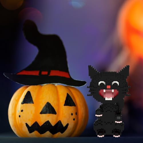 Larcele 1188 Pcs Black Cat 2 Micro Building Blocks Set for Kids 8+ KLJM-05 - style: Black Cat 2