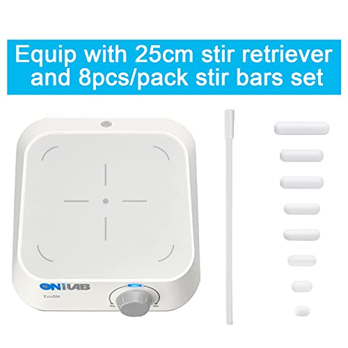 ONiLAB Magnetic Stirrer, 3000ml Max Capacity, 8PCS Stir Bar Set - style: Square with 8PCS Stir Bars