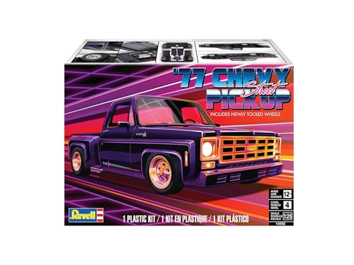 Revell 14552 1977 Chevy Street Pickup 1:25 Scale Model Truck Building Kit