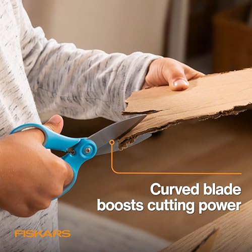 Fiskars 6" Kids Super Scissors with PowerCut Technology, School Supplies - style: Super Scissors