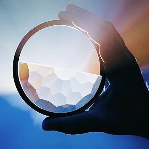 Split Kaleidoscope Lens Filter 77mm Fractal Filter Refractive Multi Image Camera Effect Filter - Perfect Photographer Gift - size: 77mm, style: Split Kaleidoscope
