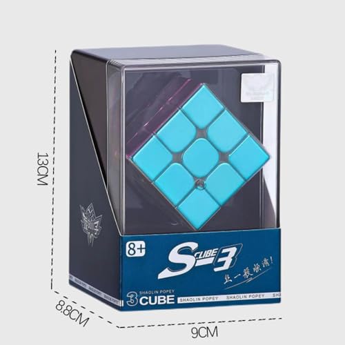 Cyclone Boys 3x3 Speed Cube Macaron Magnetic Stickerless Reflective Mirror - color: Macaron, size: 3x3