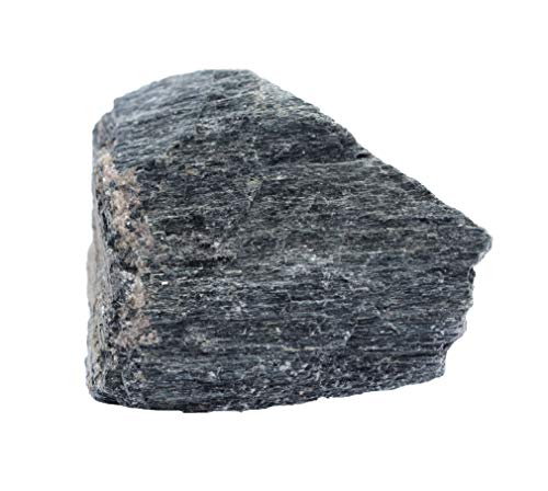 EISCO 12PK Raw Hornblende, Amphibole Mineral Specimens - Approx. 1" - Geologist Selected & Hand Processed - Great for Science Classrooms - Class Pack