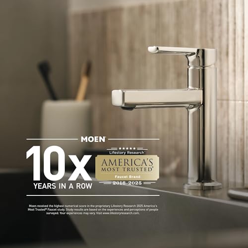 Moen S905 90 Degree One-Handle Freestanding Floor Mount Tub Filler with Handshower, Chrome - color: Chrome