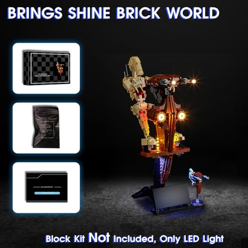 Vaodest Light for Lego 75428 Battle Droid with STAP Set,Design and Configuration Compatible with Model 75428(Light Only, Not Building Block Kit) - style: 75428 Battle Droid with STAP Set