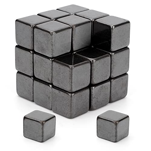 Fidget Balls Magnet Toy for Adults, Square Black Magnetic Stones, Magnet Hand Roller, Magnetic Rocks for Office, Cool Magnetic Gadget Sciencce Kit (28PCS)