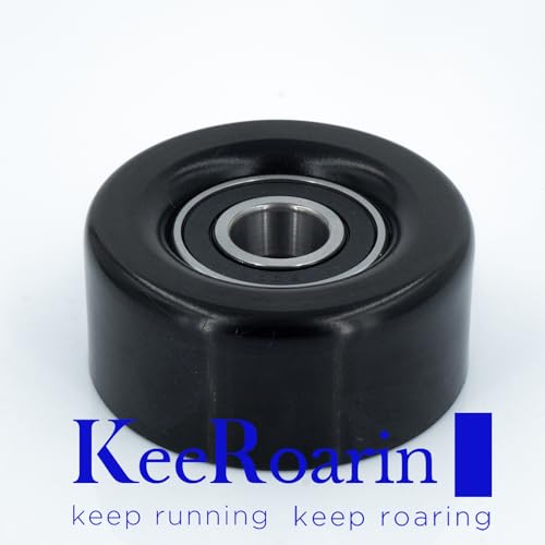 Belt Idler Pulley, 89058 Belt Tensioner Pulley 419643 Compatible with Select Isuzu, Chevrolet, GMC, Hummer etc Models. Automotive Replacement Idler Pulleys by KeeRoarin - size: 89058 - GM