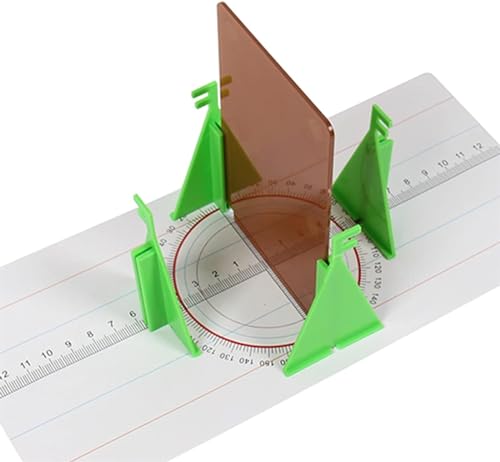 Optics Experiment Box - Pinhole Imaging, Light Reflection & Refraction, Lens Law & Primary Colors Teaching Kit