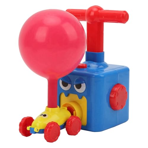 Balloon Powered Car Balloon, Car Balloon Car Toy for Science Experiment with Manual Pump and 3 Balloons