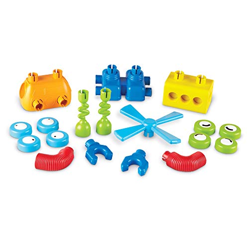 Learning Resources 1-2-3 Build It Robot Factory