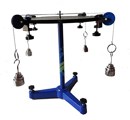Yantra Force Table Vector Forces Equilibrium of Forces Apparatus Physics Provided with Slotted Weights
