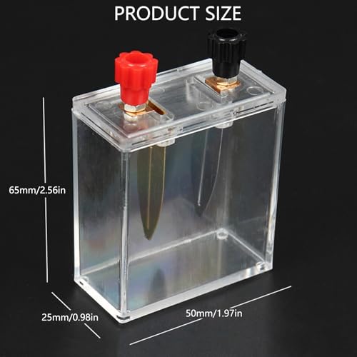 Saltwater Power Generation Experiment Case for Kids and Students Learning Physics and Electricity Principles