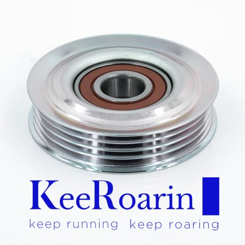 Belt Idler Pulley, 38030 Belt Tensioner Pulley for Select Subaru, Toyota, Honda Models as Civic, Legacy, Forester, Outback, etc. 419-633 Automotive Replacement Idler Pulley Kit by KeeRoarin - size: 38030 - Honda/Toyota/Subaru