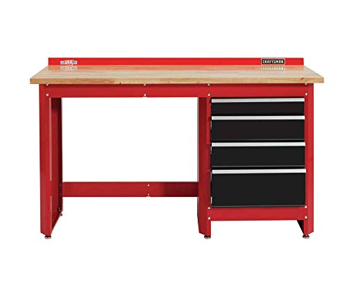 CRAFTSMAN 2000 Series Workbench, 6-Foot Wide with Butcher Block Top, Customizable (CMST27200R)