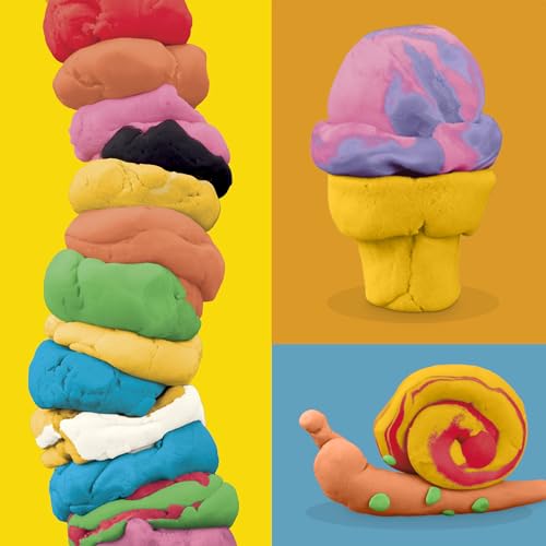 Play-Doh Bulk Pack of 48 Cans, 6 Sets of 8 Modeling Compound Colors, 3oz, Back to School Gifts & Prizes for Students & Classroom, Preschool Toys for Kids, Ages 2+ (Amazon Exclusive)