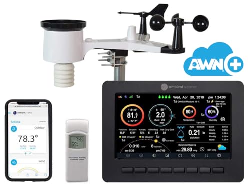 Ambient Weather WS-2000 Smart Weather Station with AWN+ Included - style: 1yr AWN+ w/ Advanced Console + Array