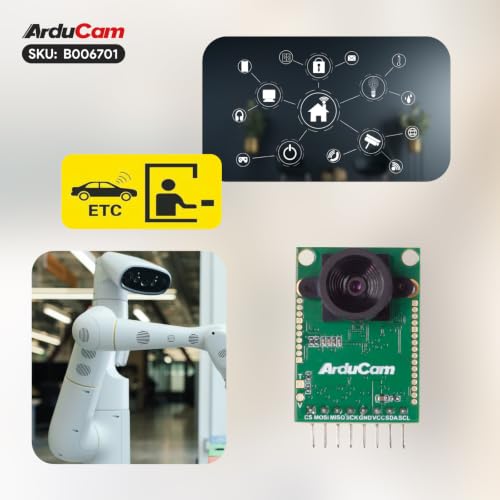 Arducam Mini Module Camera Shield with OV2640 2 Megapixels Lens Compatible with Arduino UNO Mega2560 Board and Raspberry Pi Pico - size: 2MP Manual focus