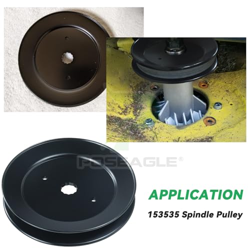153535 Pulley for Husqvarna 54" 48" YTH18542 Z254 LT1000 Tractors - size: 1x153535