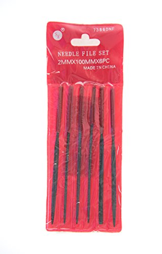 SE 100 mm Long Needle File Set (6 PC.) - 7386DNF