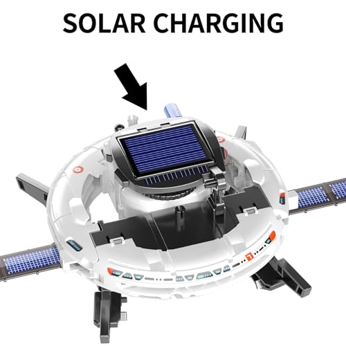 STEM Projects for Kids Ages 8-12, Science Kits for Boys 8-14, 6-in-1 Solar Robot Space Toys Building Science Kits Gifts for 7 8 9 10 11 12 13 Year Old Boys Girls Teen