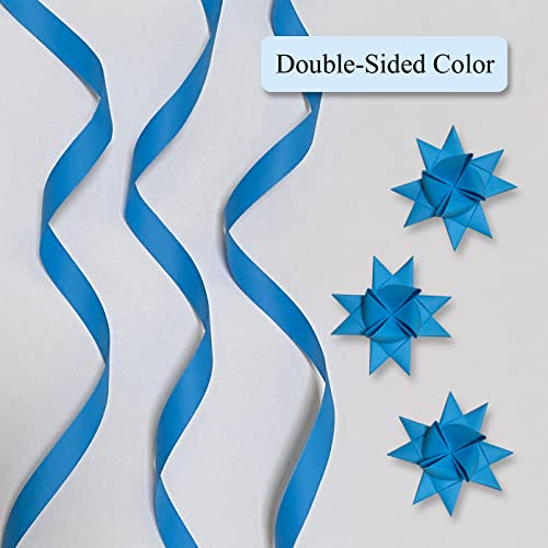 Royal Blue Paper Strips for Weaving Projects (Single Color Packs). Paper Strips for Moravian Stars, German Stars and Froebel Stars. 50 Strips per Pack (Royal Blue, 3/4 x 19 inch) - color: Blue, size: 3/4 inch wide
