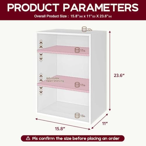 FIMELLO 15.8’’W*11’’D*23.6’’H Sewing Storage Cabinet Wall Mounted, Craft Storage Cabinet with Adjustable Shelf, Hobby Storage Cabinet, Craft Shelving for Sewing Organization, Display Shelf, White - size: 15.8’’W * 1pcs