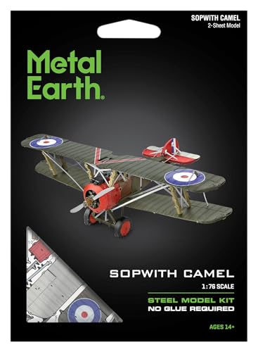 Metal Earth Sopwith Camel 3D Metal Model Kit Fascinations