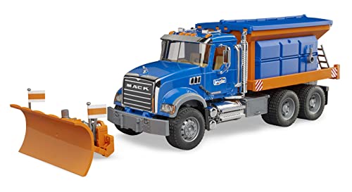 Bruder 02816 Mack Granite Winter Service with Snow Plow - style: 2816