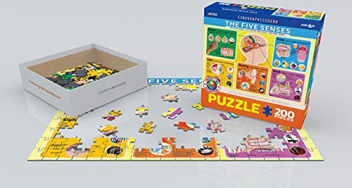 EuroGraphics Five Senses Jigsaw Puzzle (200-Piece) - size: 200 Piece Puzzle, style: EuroGraphics Five Senses Jigsaw Puzzle (200-Piece)