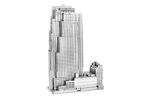 Fascinations Metal Earth 30 Rockefeller Plaza Building 3D Metal Model Kit