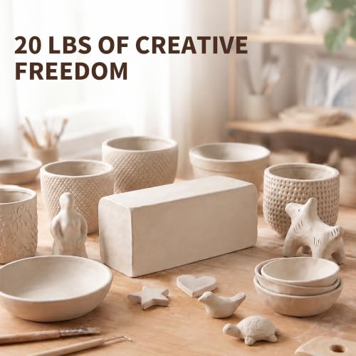 Air Dry Clay 20lbs Self Hardening Clay for Sculpting DIY Crafts