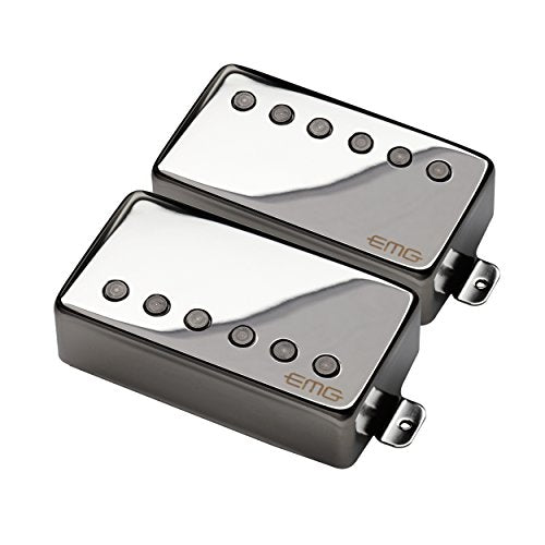 EMG JH James Hetfield Electric Guitar Pickup Set, Chrome - color: Chrome