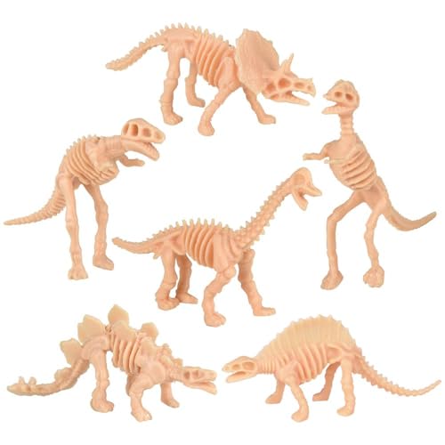Dino Dig Kit for Kids - Dinosaur Fossil Digging Kit with Mini Tools & T-Rex Skull Case - Unearth Dinosaur Bones!