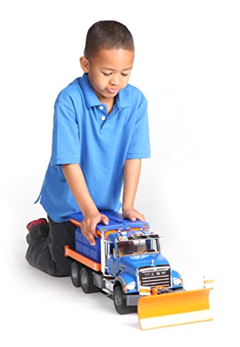 Bruder 02816 Mack Granite Winter Service with Snow Plow - style: 2816