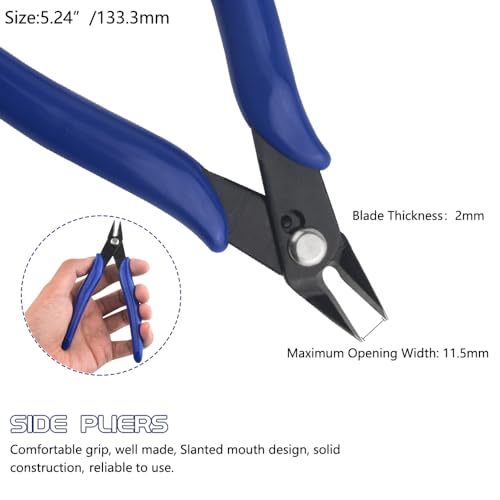 WMYCONGCONG 17 PCS Model Tools Kit Hobby Building Tools Craft Set for Gundam Basic Model Building, Repairing and Fixing