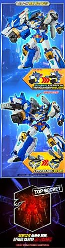 Metal Cardbot W Transforming Robot (Police Petrol Car Blue COP W) - color: Police Petrol Car Blue Cop W