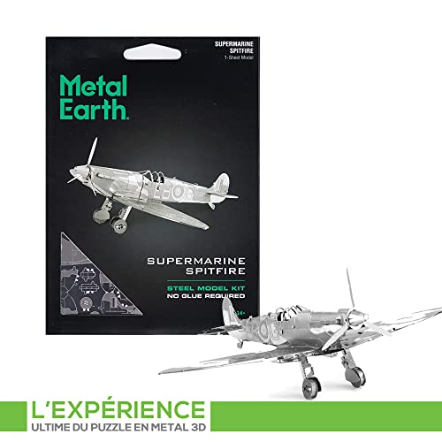 Metal Earth Supermarine Spitfire 3D Metal Model Kit Fascinations - style: Spitfire Model
