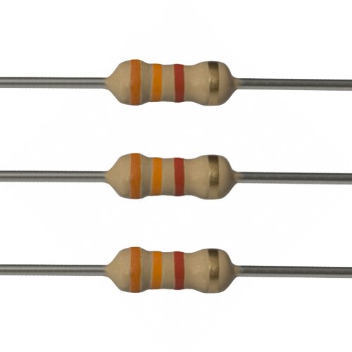 E-Projects 100EP5143K30 3.3k Ohm Resistors, 1/4 W, 5% (Pack of 100)