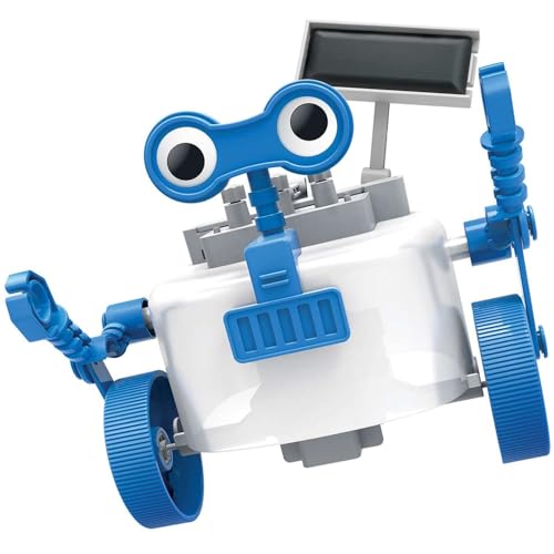 4M Green Science Rover Robot - DIY Solar & Battery Hybrid STEM Building Kit