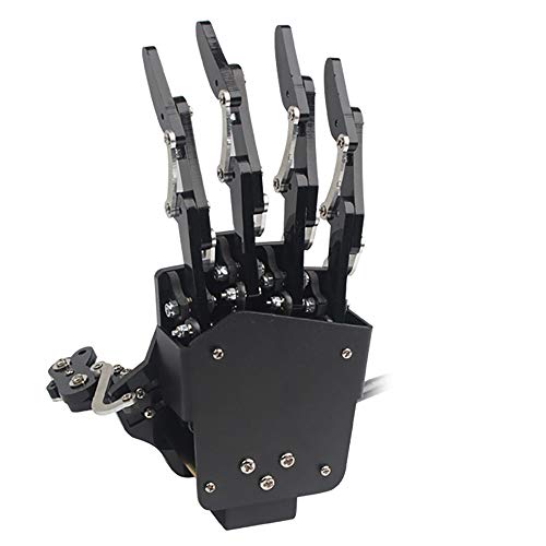 Robot Hand Five Fingers Solely Movement Bionic Robot Mechanical Arm DIY, Right Hand - style: Right Hand